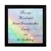 Personalised wonderful Great Grandmother Birthday