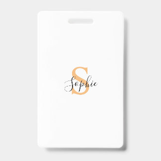 Personalised Your Name, Custom Name, Birthday Gift Badge