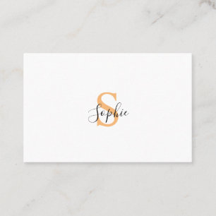 Personalised Your Name, Custom Name, Birthday Gift Business Card