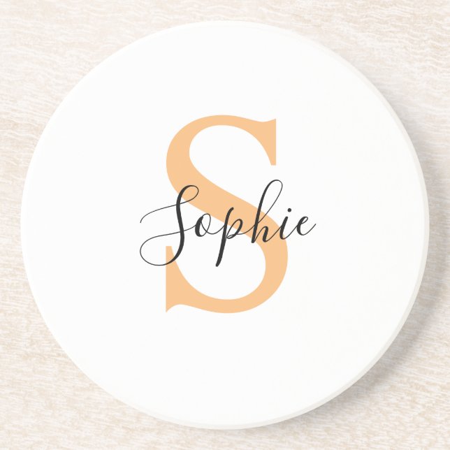 Personalised Your Name, Custom Name, Birthday Gift Coaster (Front)