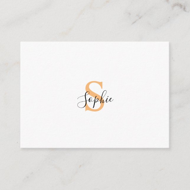 Personalised Your Name, Custom Name, Birthday Gift Enclosure Card (Front)