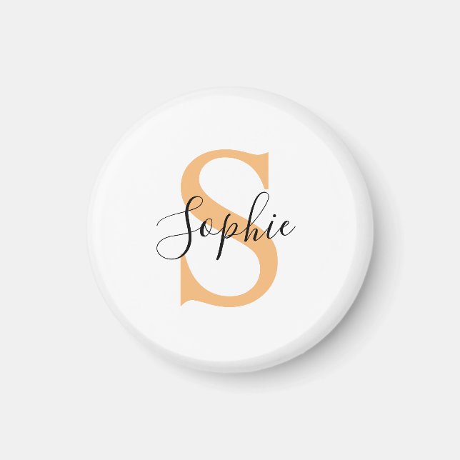 Personalised Your Name, Custom Name, Birthday Gift Magnet (Front)