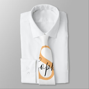 Personalised Your Name, Custom Name, Birthday Gift Neck Tie