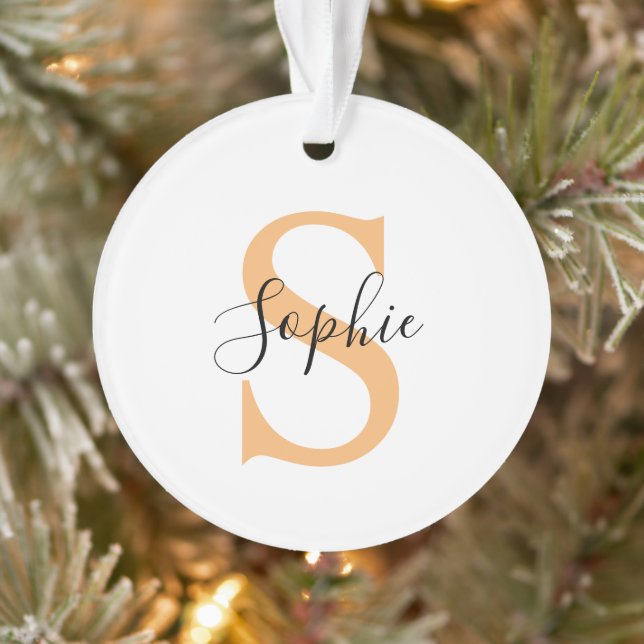 Personalised Your Name, Custom Name, Birthday Gift Ornament (Tree)