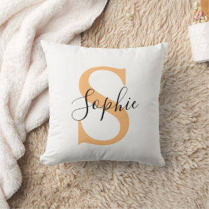 Personalised Your Name, Custom Name, Birthday Gift Throw Pillow