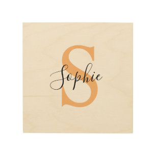 Personalised Your Name, Custom Name, Birthday Gift Wood Wall Art
