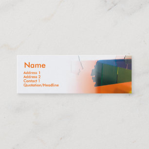 PERSONALITY MINI BUSINESS CARD