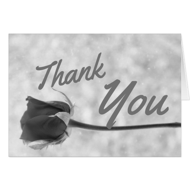 Personalizable Beautiful Rose Cards (Front Horizontal)