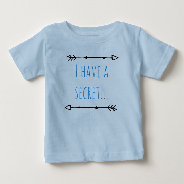 Personalizable big brother reveal baby T-Shirt (Front)