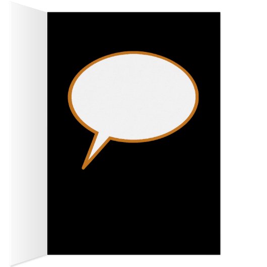 personalizable cartoon speech balloon (Inside (Right))