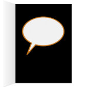personalizable cartoon speech balloon cards (Inside (Right))