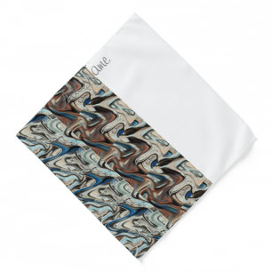 Personalizable Cool Abstract Art Bandana