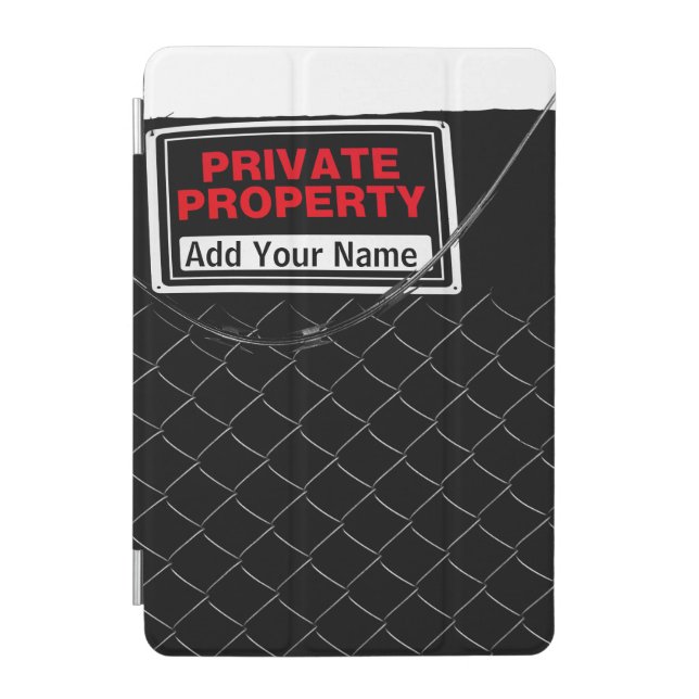 Personalizable Cool Fun Unique iPad Mini Cover (Front)