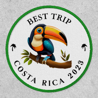 Personalizable Costa Rica 2023 - Toucan Bird Patch
