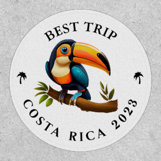 Personalizable Costa Rica 2023 - Toucan Bird Patch
