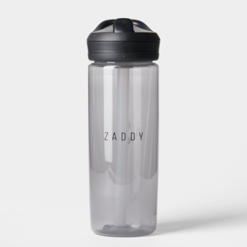 Personalizable Custom Monogram Zaddy Camelback Water Bottle