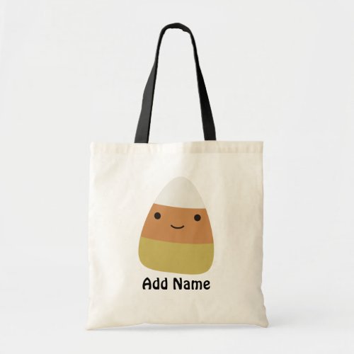 Personalizable Cute Candy Corn Tote Bag
