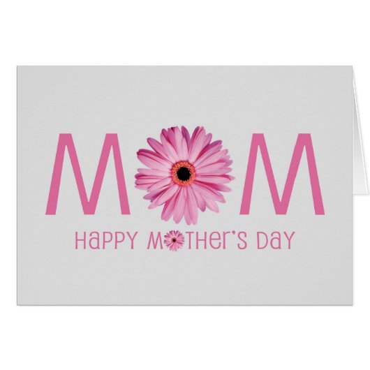 Personalizable Cute Fun Unique Mother's Day Cards (Front Horizontal)
