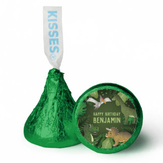 Personalizable Dinosaurs Design With Custom Text Hershey®'s Kisses®