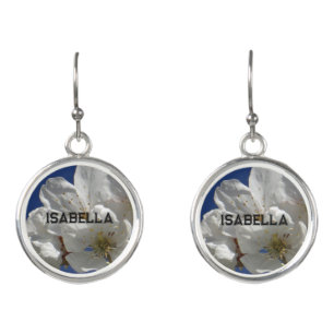 Personalizable Flower Earrings