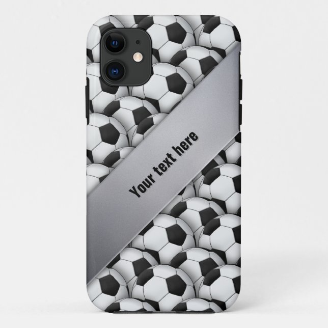 Personalizable Football Soccer iPhone 5 case (Back)
