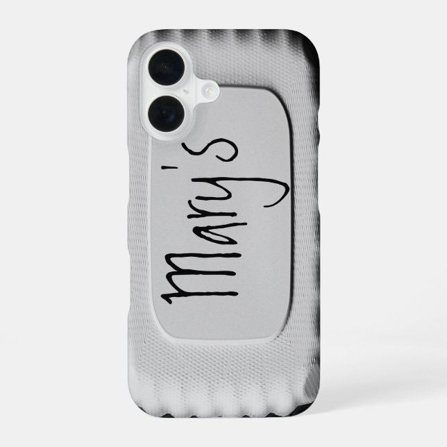 Personalizable Funny Cool Cute Unique Iphone Case (Back)