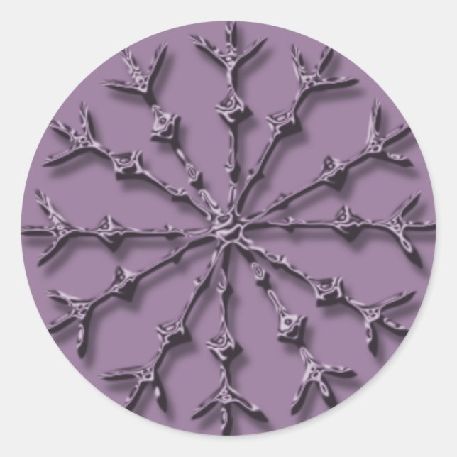 Personalizable Holiday Card Envelope Seals (Front)