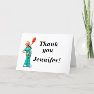 Personalizable Humorous Nurses Thank You Card