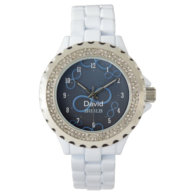 Personalizable Infinity | Nerd Hand Watch (Front)