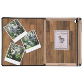Personalizable Instant Multi Photo Frame iPad Case (Inside)