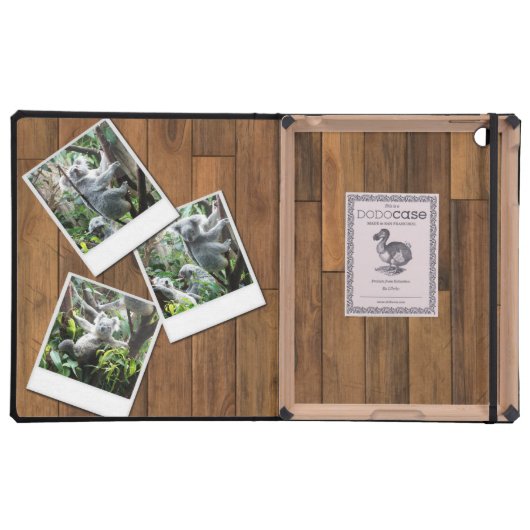 Personalizable Instant Multi Photo Frame iPad Case (Inside)