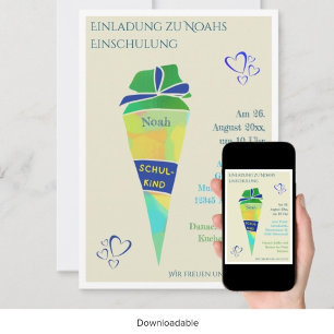 Personalizable invitation Young