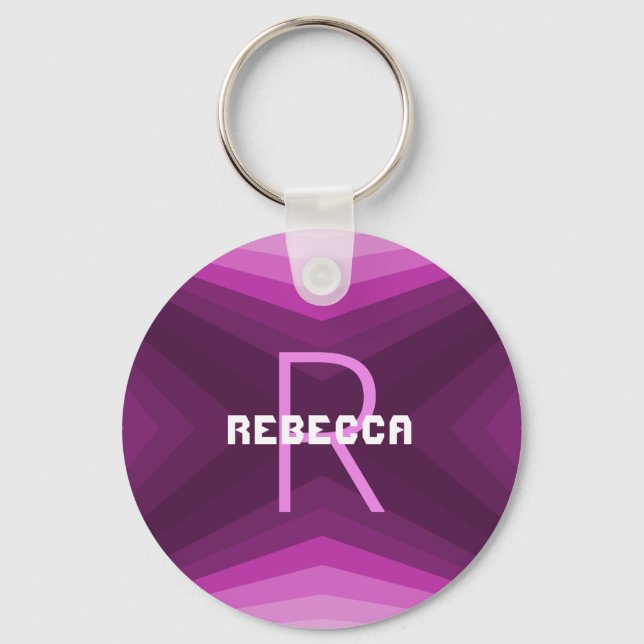 Personalizable Keychain Pink - HAMbyWG (Front)