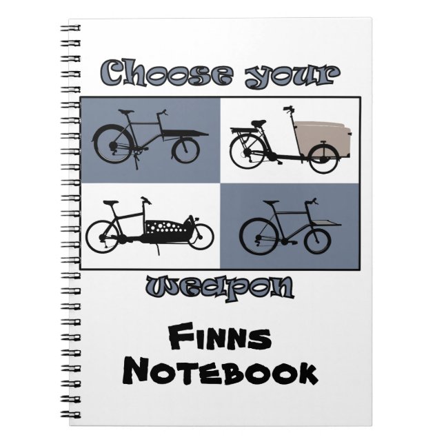 personalizable, load wheel click, your text notebook (Front)