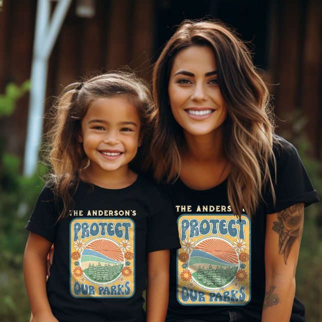 Personalizable name protect our national parks T-Shirt (Creator Uploaded)
