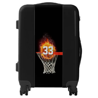 Personalizable Number | Basketball Sport Gift Luggage
