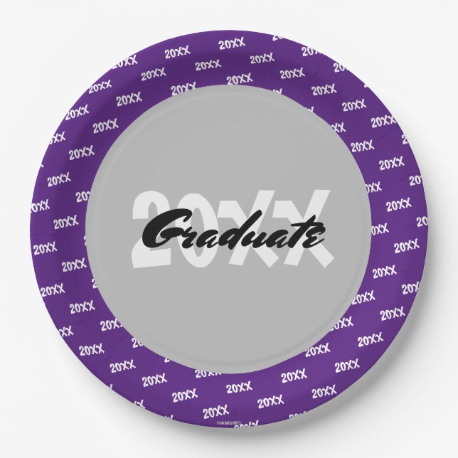 Personalizable Paper Plate - HAMbyWG (Front)
