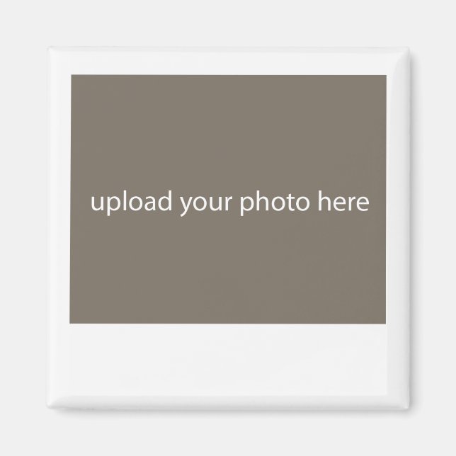 Personalizable Photo Frame Magnet (Front)