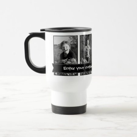 Personalizable Photo Travel Mug