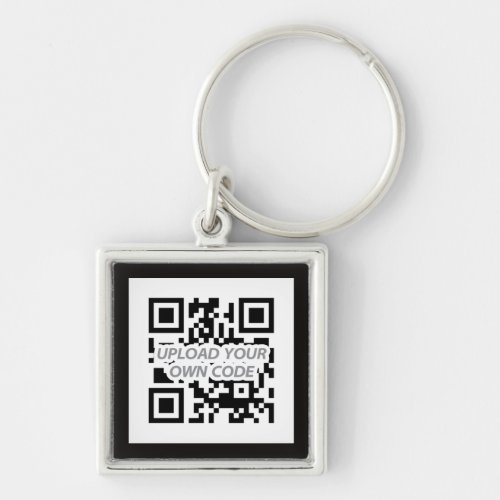 Personalizable QR Code Keychain _ Find your keys