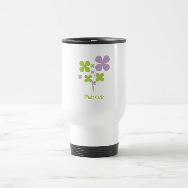 Personalizable Shamrock Mug (Center)