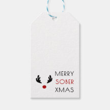 Personalizable Sobriety Merry Sober Christmas 