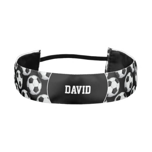 Personalizable Soccer  Football Sport Gift Athletic Headband