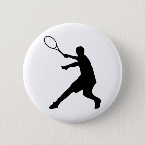 Personalizable tennis pinback button