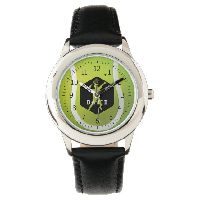 Personalizable Tennis Player | Cool Sport Watch (Front)