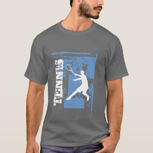 Personalizable tennis t shirt for men and boys