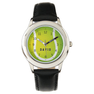 Personalizable Tennis Time | Cool Sport gifts Watch