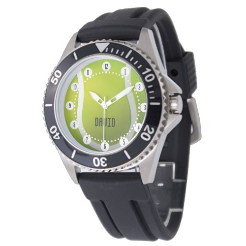 Personalizable Tennis Time  Cool Sport gifts Watch