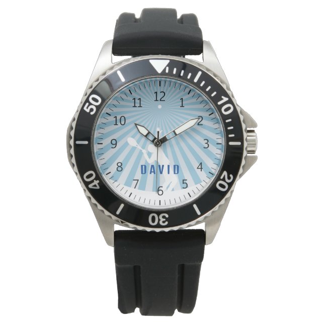 Personalizable Tennis Time | Cool Sport Watch (Front)