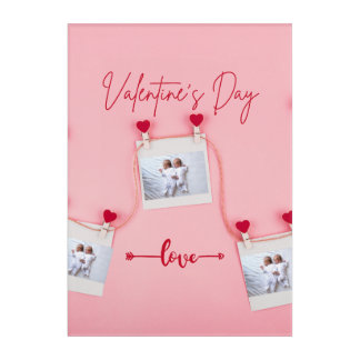 Personalizable Twin Life Valentine's Day Wall Art